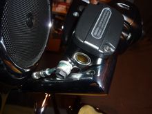 During the reassembly i found that when the clutch and brake master cylinders are pushed all the way up against the step in the bars it was impossible to rotate them forward to suit your particular liking.