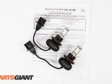 Each kit ships with documentation explaining the performance of the bulbs as well as the installation procedure.