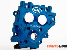 S&S cam plate is precision machined for a perfect fit.