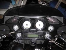 Extra speakers on the eyebrow of my inner fairing really work great! I don't know the manufacturer, I am trying to find that out.