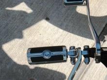 Willie G Skull Shifter, Heel Rest, and Pedal