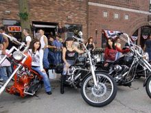 On A Steel Horse She Rides
