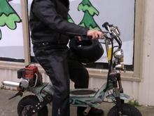 Homie and his hog.....