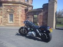 With my new Progressive flame suspension