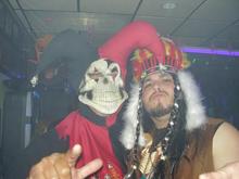 Me(Evil Jester) and a buddy at a Halloween party 2008
