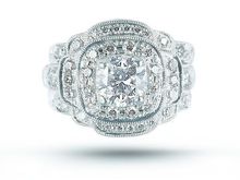 Diamonds diamonds diamonds set in platinum