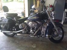 Even while I'm in Afghanistan, my family makes sure my baby gets a good wash job.