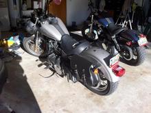 Dyna Saddlebags 
http://www.sideroadcycles.com/ImportedMotorcycles/Leatherworks/Dyna_Solo_Saddlebag.html