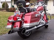2012 Winter Mods,,,New Wild Pig Muffers &amp; Saddlebag Guardrails...