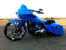 grabber blue with PM paramount 26" wheel