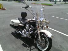 New paint job on my 2002 HD Road King...