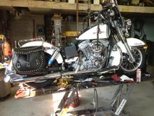 Dual fishtail, 2005 Super Glide