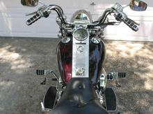 Before new seat, speedo and tank lift