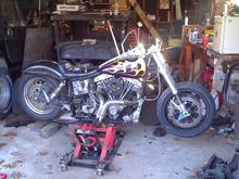 with TL1000R tubes
painted GSXR wheel