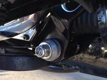 Spacer mounted