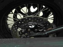 Custom Rear Wheel &amp; Disc Rotor Small