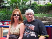 On the San Antonio Riverwalk with the love of my life  - May 2008