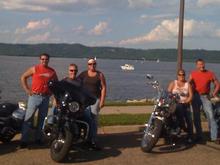 group shot .........Red shirt day in Lake City, MN  LOL