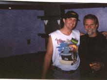 Me and Chuck Leavell in DC. He had just played with Gov't. Mule