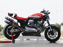UK XR1200 Trophy series bike. Race kit provided by Harris Performance.