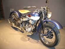 WLA, 1942 HD flathead on loan from Bruce Leavitt.. police bike.