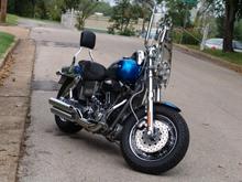 Harley on Davidson St, read the street post