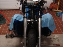 Front fender removed... now I need to send parts out for paint