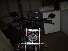 new tach and risers front