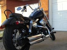 2010 Wide Glide with 10" Mini Apes installed
