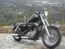 Today after i rode through the riviera, parked n hot 

it rides so nice , need to get used it a bit , so low n stiff