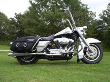 My 03' Roadking after finally getting apes on