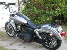 New 13.5" (approximately) 1 1/4 Buffalo apes and HD polyurethane bushings installed. I believe these are the bars http://www.debrix.com/ProductDetails.asp?ProductCode=25-0682-VT