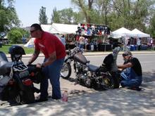 visiting the Pops in New Mexico.