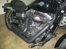 ripped off the fender and fork reflectors for a different look....