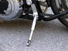 installed rear mount kickstand