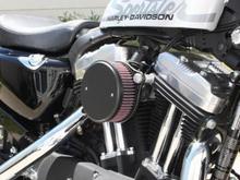 Figure Machine's XLFlow-R air cleaner plain black.
