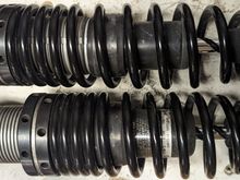 Unadjusted shock vs preloaded shock for my weight & gear. 