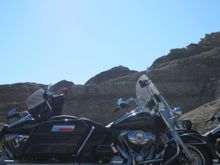 In Badlands National Park during its first trip to Sturgis.