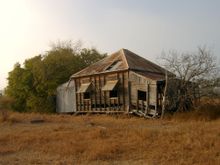 Old house on the way.