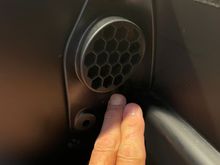 Now the bracket sits flush within the Tour-Pak and the holes can easily be worked correctly...