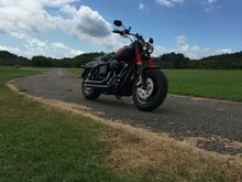 And the first ride after it was put back together