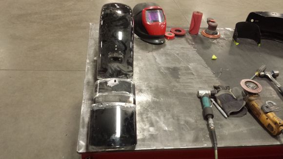 All laid out.. All of the necessary holes were plugged.