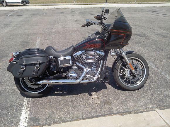 Finally got it installed, but it looks a bit tilted forward to me.....