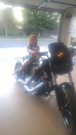 Our girls love our bikes!