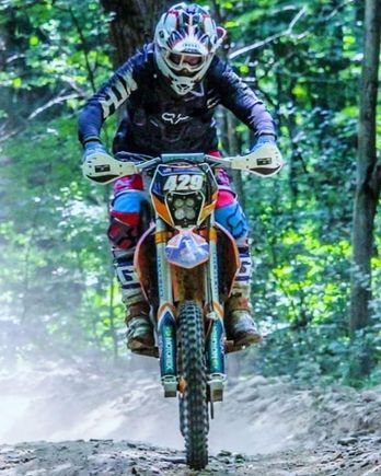 24hr enduro race I did on my 350.