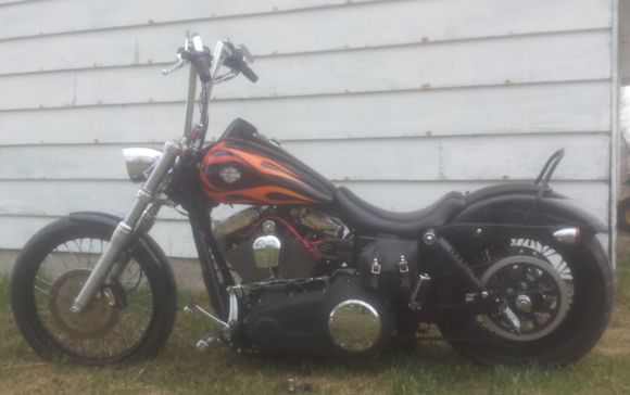 New front tire.  90/90/21