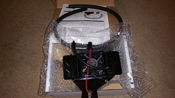 not sure why the didn't add another fan here.  could totally fit 2