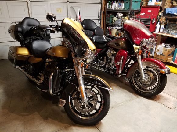 2017 Ultra Limited and 2009 Ultra Classic