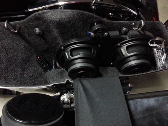 Mines in the back of the bag for now...
May change after my visit to "Da Funk Shop"!