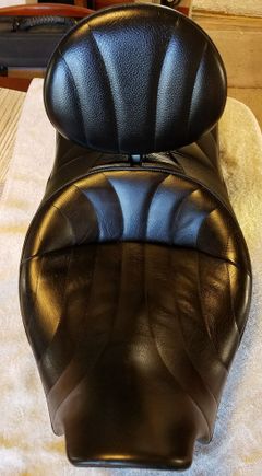 Indoors and after being treated with Doc Bailey's LeatherBlack.